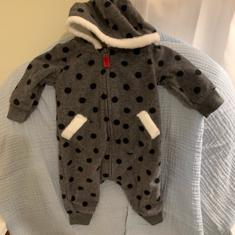 Fleece onesie
